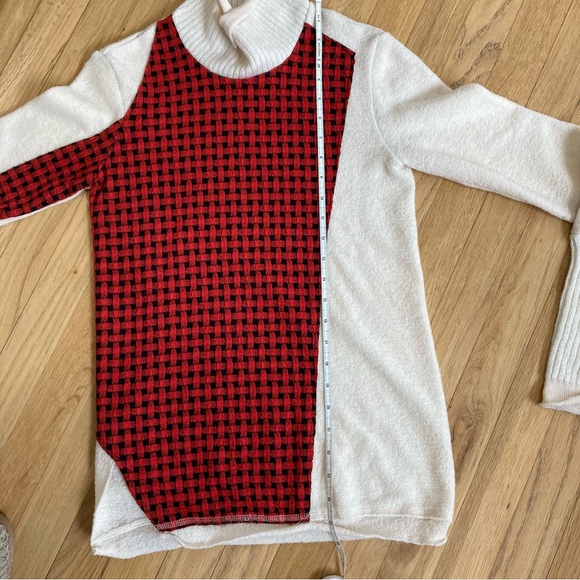 3.1 Phillip Lim Ladies Collage Wool Blend Turtle Neck Sweater Size XS - Picture 11 of 11